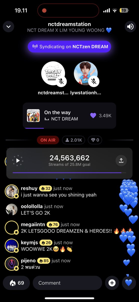 missdaegal's tweet photo. 2k dreamzens and heroes! 💙💙

JOIN THE PARTY 👻
📻 https://t.co/ZSriAMNZJq
📻 https://t.co/sDx1q4ntpf

#NCTDREAM  #LIMYOUNGWOONG
#NCTDREAMxLIMYOUNGWOONG
#DreamIntoYou #For_the_Hero https://t.co/vZRekfhWdF