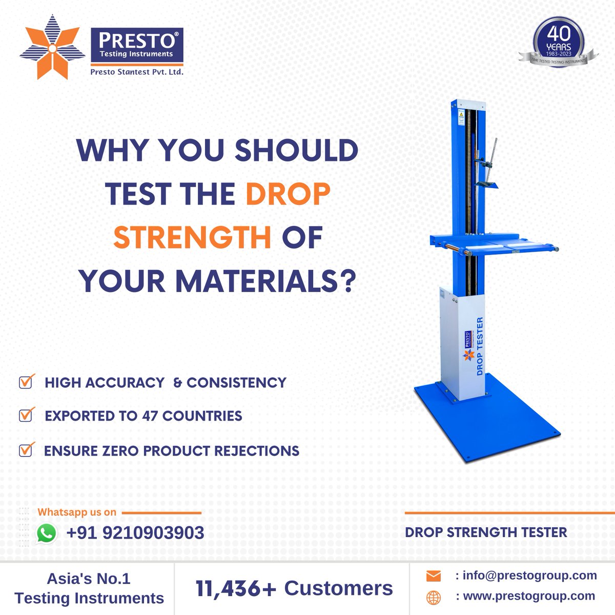 Presto Stantest Private Limited tweet media