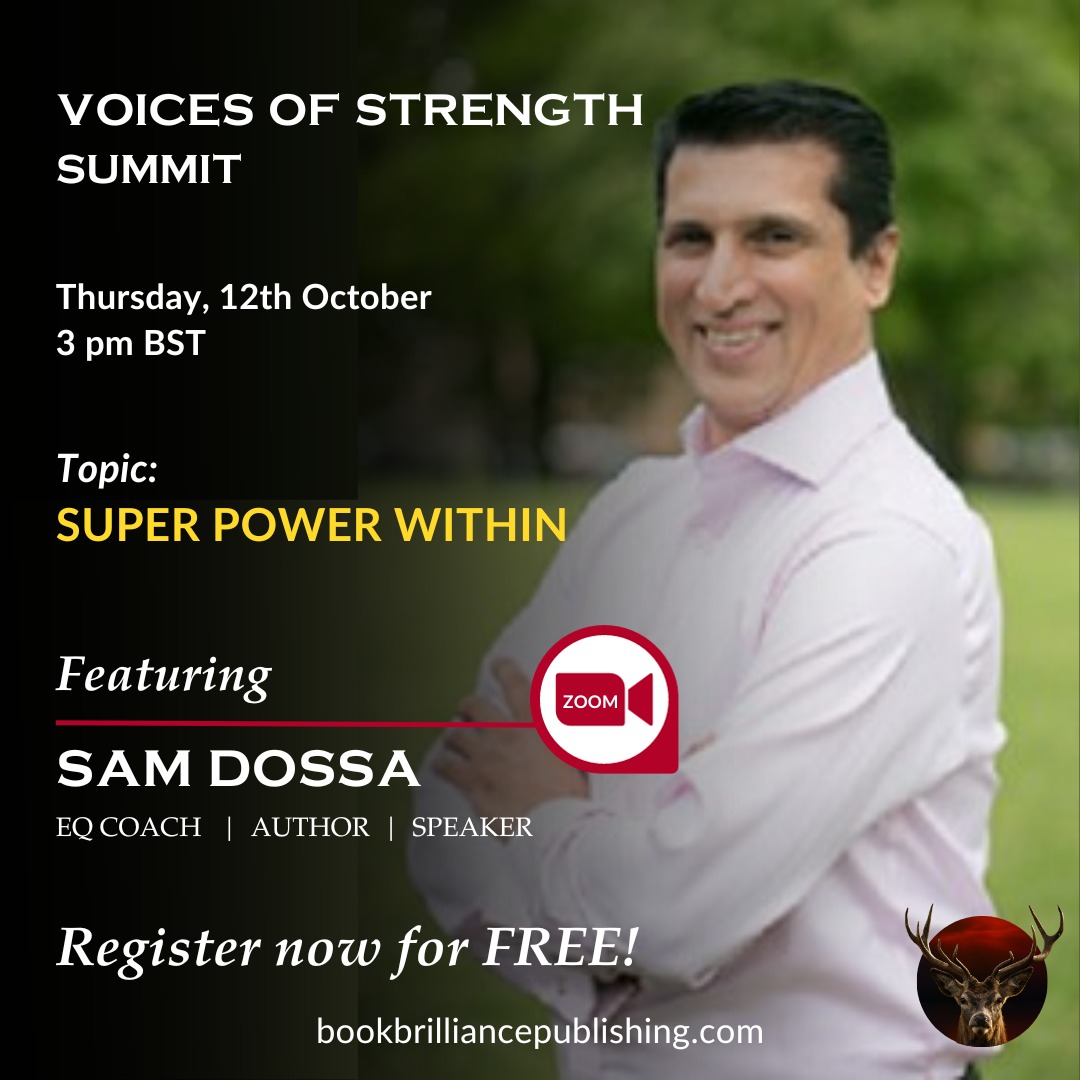 Sam Dossa <a href="/coachsamuk/">Sam Dossa 🧘‍♂️🔥❤️🙏🏽</a> will be joining us at the #VoicesOfStrength summit!

Sam will be sharing how he has discovered his superpower within, and how you can too!

Join us here, it's free! bit.ly/VoSSummit

#Author #Summit #PowerOfWords #Storytelling