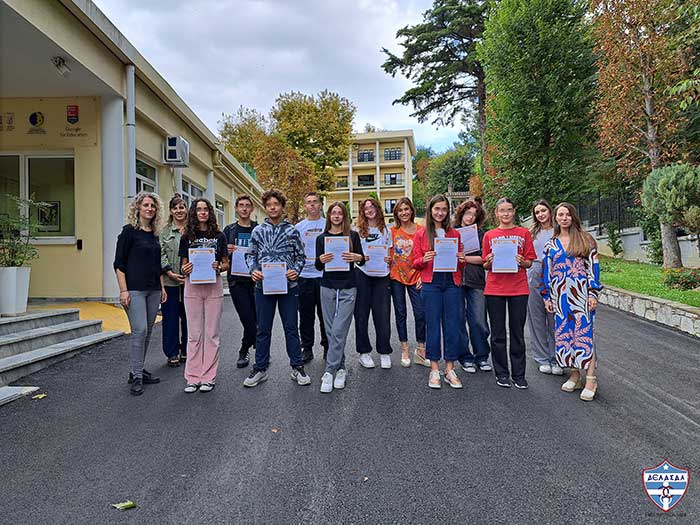 Βράβευση των μαθητών του Κολεγίου «ΔΕΛΑΣΑΛ» για τις άριστες επιδόσεις τους 🇬🇧🇺🇸🏆👏
delasalle.gr/index.php/dist…
#hau #learnenglish #success #innovativeeducation #schoolawards #Education #DeLaSalleCollegeThessaloniki #LaSalleGreece #WeAreLaSalle