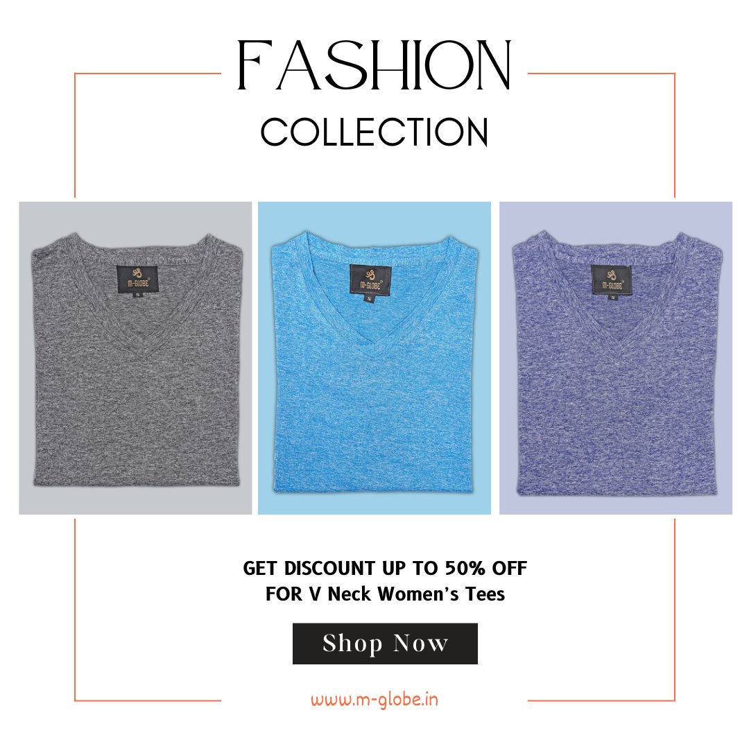 Mglobeofficial's tweet photo. "Get Ready for a Wardrobe Makeover! Explore Our Women's Casual Cotton T-Shirt Sale and Revamp Your Style! 💁‍♂️💁‍♀️

#mglobe #mglobeofficial #trending #tshirt #womenswear #StyleUpgrade #ShopToday #womensfashion #topwear #RashmikaMandanna #Prabhas https://t.co/6wp330WW7K