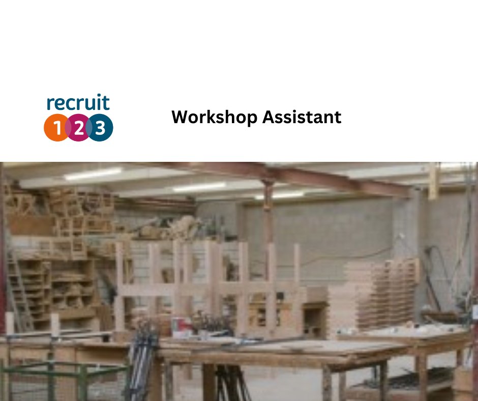 Recruit123Ltd's tweet image. Workshop Assistant - Location #AshbydelaZouch More details on this job can be found here reed.co.uk/jobs/workshop-… #WorkshopAssistant