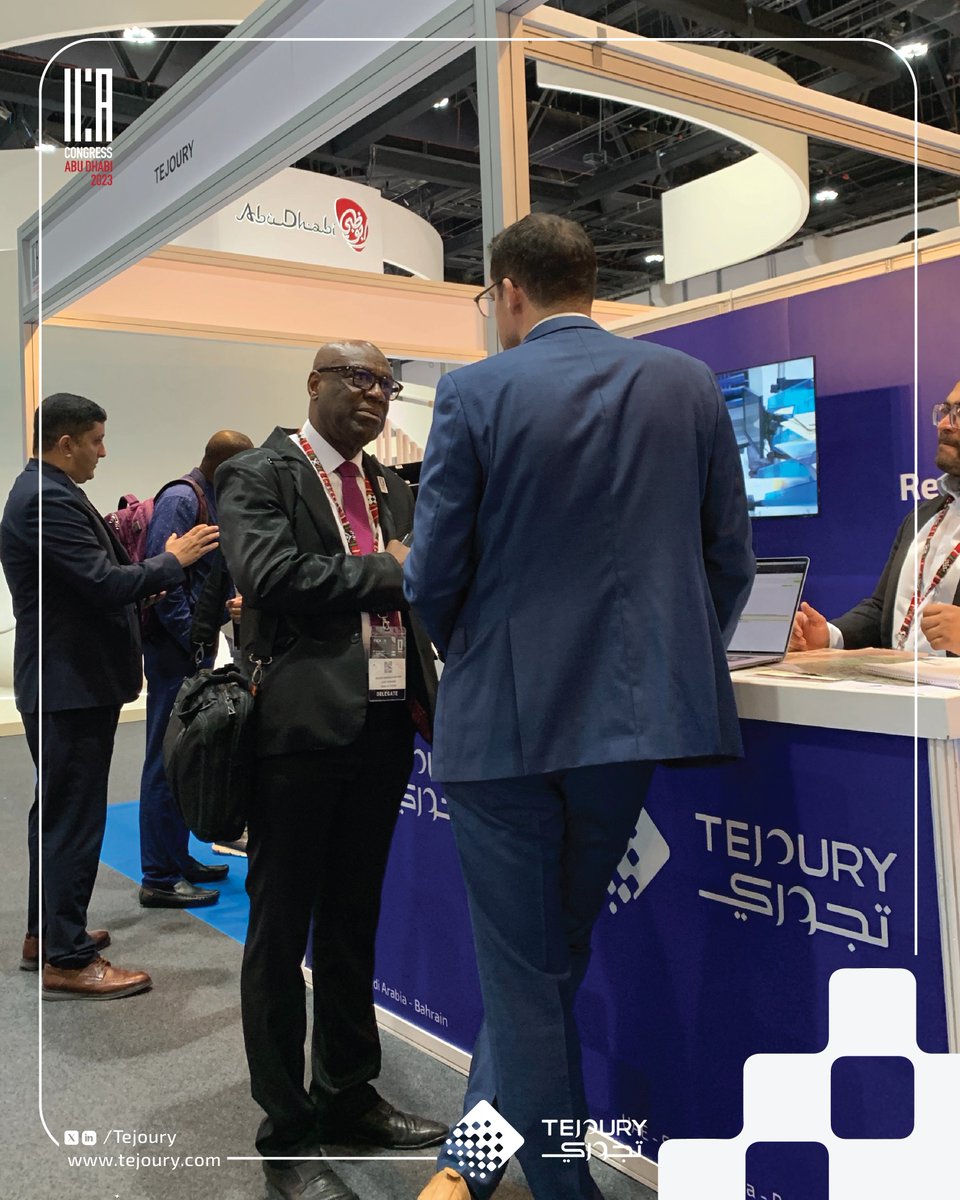 Tejoury's tweet photo. With a large number of multinational interested visitors, our team is proud to meet all our visitors at the ICA Congress Abu Dhabi, who explored the latest technologies in Archival management and Digital Transformation.
Come and Visit our Booth No. D31
#ICACongressAbuDhabi2023 https://t.co/CLLGwMoqki