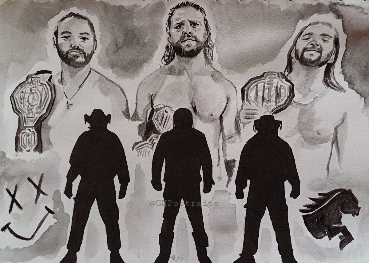 GHPortraits's tweet photo. Day 11. Trio
The awesome #HungBucks
🫎🤠🫎
@youngbucks #AdamPage
#SketchAMania2023
@marjdotjpg 💡
#inktober #inktober2023 #day11 #trio #youngbucks #hangmanpage #thehungbucks #aew #wrestlingart #myart https://t.co/XSFEAgnXDK