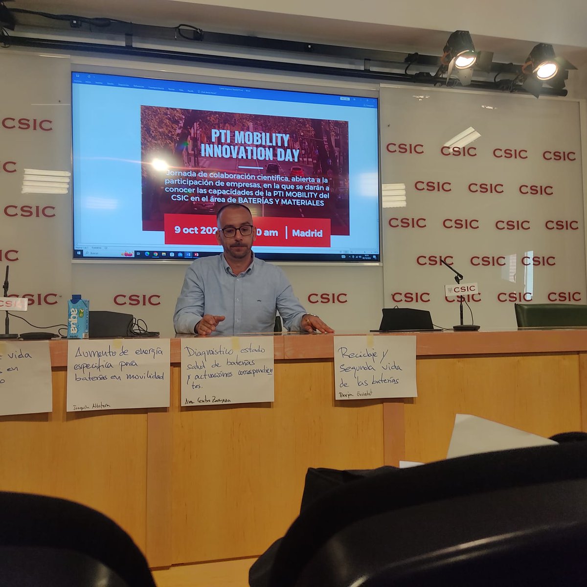 INNOVATION DAY de la PTI MOBILITY 2023 - CSIC
facebook.com/profile.php?id…