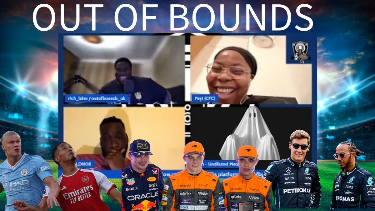 OutOfBounds_UK's tweet photo. New Pod out “Mbappe is the saliba of Wingers” with guest Feyi

We discuss:

- If Haaland needs to offer more
- If Saliba the best cb
- Is Piastri the best rookie since Lewis 
- Mercedes crash 

📺 https://t.co/t2dcbGBB6i
🎧 https://t.co/at7idrbUoJ
🍏 https://t.co/qDgtEXwK9Z https://t.co/DJnLoOStDq