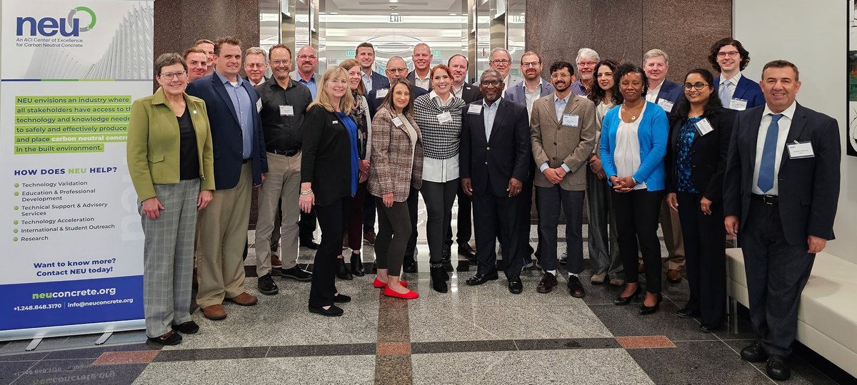 “We realize that education and training is essential on many levels, from the concrete finisher up on to the owner, as we are dealing with many new materials and technologies,” says NEU Executive Director Dean Frank, P.E. ow.ly/RmyS50PV1Bv