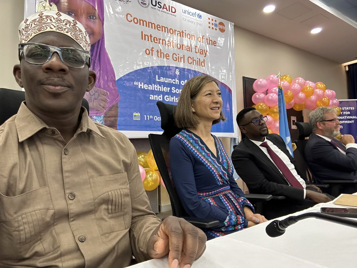 Exciting news from Somalia! 🇸🇴 UNFPA, in partnership with @unicefsomalia proudly celebrates #InternationalDayOfTheGirlChild by launching our @USAIDSomalia project: 'Healthier Somali Women and Girls.' 💪 Matching words with action, to empower the future generation. Honored to have…