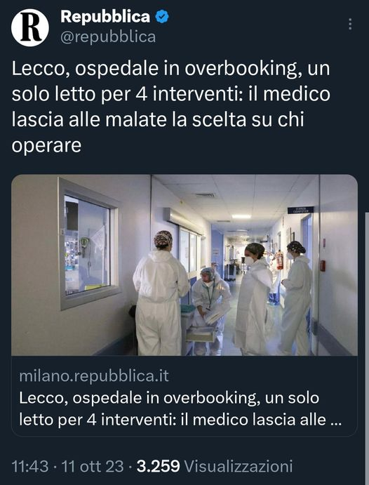 Mi limito a deprecare il solito inglesismo del cazzo, perché sul resto non ce la faccio a commentare.
Proprio non ce la faccio.