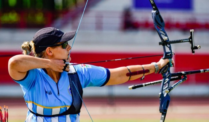 instintoamateur's tweet photo. #Arquería🏹 #SudamericanoOpen Guayaquil🇪🇨
Compiten en #Recurvo Florencia Leithold📸 y Mario Jajarabilla y en #Compuesto Iván Nikolajuk, los representantes🇦🇷 en @santiago2023
En Ecuador habrá 20 representantes @WAArgentina en #U18, #U21 y #Mayores https://t.co/DPtnIQot5M