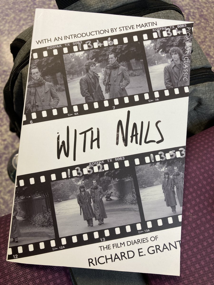 Live_for_Films's tweet photo. Reading material for my flight over to New York for NYCC 2023

#RichardEGrant #WithnailandI #WithNails #nycc2023 #nycc #book https://t.co/RG9outHNo6