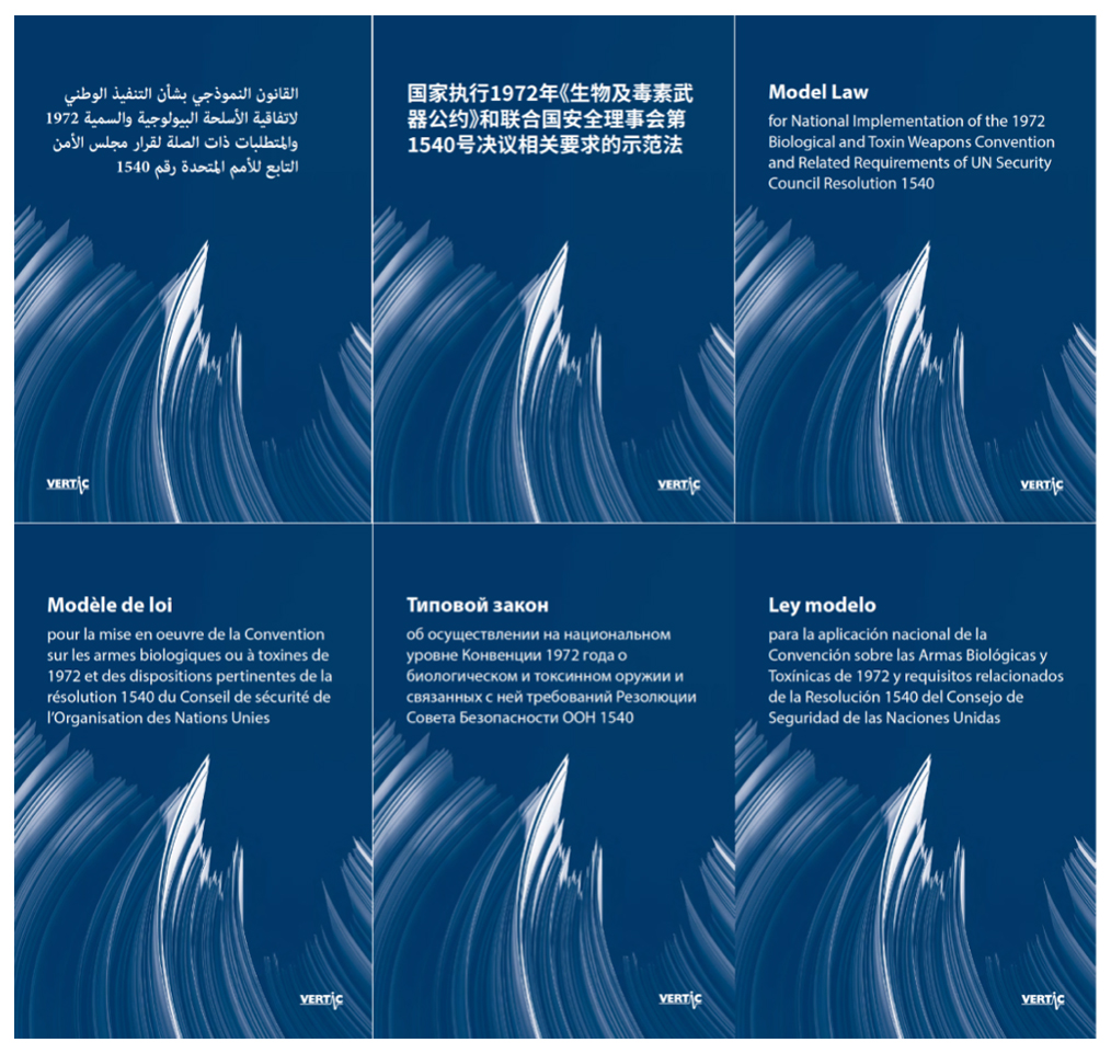📢 VERTIC is pleased to announce that its 📄 Model Law for National Implementation of the #1972BWC and related requirements under #UNSCR1540 is now available in all 6 UN languages!
All languages now up on our website here: ⬇️
vertic.org/programmes/nim…