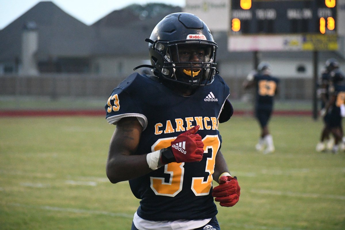 2025 DE/LB Ja'Kayln Roy 6'0" 195 
Extremely high motor!!
Stats through 6 games: 45 Tackles, 14 Tackles for Loss, 4.5 Sacks, and 2 FF. #Exit4