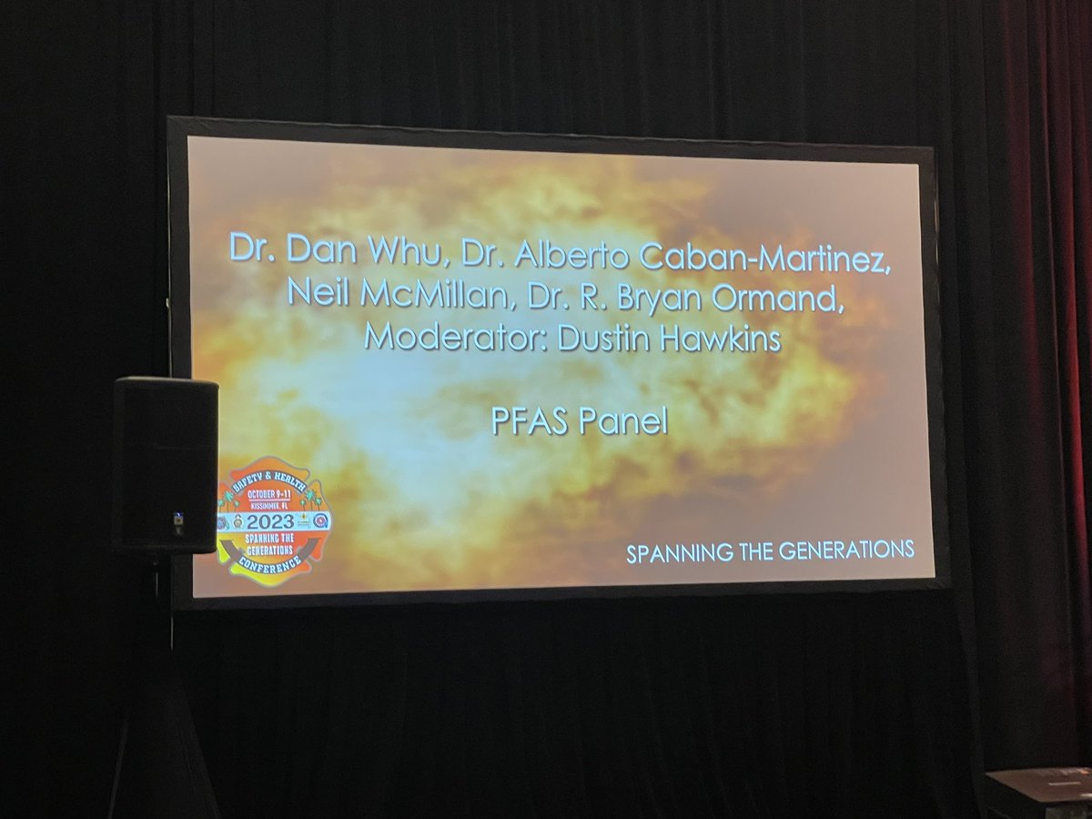 Florida FF Safety (@floridaffsafety) on Twitter photo PFAS Panel with <a href="/fcifightscancer/">Firefighter Cancer Initiative</a> <a href="/DrCabanMartinez/">Alberto Caban-Martinez 🇵🇷</a> , Dr Whu <a href="/IAFFofficial/">International Association of Fire Fighters</a> , and Dr Bryan Ormond from <a href="/NCState/">NC State University</a> here at the <a href="/FlFireChiefs/">Florida Fire Chiefs' Association</a> SAFETY &HEALTH Conference in #orlando <a href="/IAFC_SHS/">IAFC SHS Section</a> <a href="/IAFC/">IAFC</a> <a href="/FireChiefT/">Nathan Trauernicht</a> <a href="/ToddJLeDuc/">Todd J. LeDuc</a> <a href="/iaffwfi/">IAFFWFI</a> <a href="/usfire/">U.S. Fire (USFA)</a> <a href="/1stresponderctr/">firstrespondercenter</a> #firefighters PFAS Panel with <a href="/fcifightscancer/">Firefighter Cancer Initiative</a> <a href="/DrCabanMartinez/">Alberto Caban-Martinez 🇵🇷</a> , Dr Whu <a href="/IAFFofficial/">International Association of Fire Fighters</a> , and Dr Bryan Ormond from <a href="/NCState/">NC State University</a> here at the <a href="/FlFireChiefs/">Florida Fire Chiefs' Association</a> SAFETY &HEALTH Conference in #orlando <a href="/IAFC_SHS/">IAFC SHS Section</a> <a href="/IAFC/">IAFC</a> <a href="/FireChiefT/">Nathan Trauernicht</a> <a href="/ToddJLeDuc/">Todd J. LeDuc</a> <a href="/iaffwfi/">IAFFWFI</a> <a href="/usfire/">U.S. Fire (USFA)</a> <a href="/1stresponderctr/">firstrespondercenter</a> #firefighters