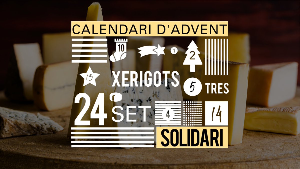 xerigots's tweet image. 🎄El Nadal encara és lluny però... per petició popular, ja tenim el nou 🧀 Calendari d'Advent Solidari de Formatges @xerigots disponible!

No us quedeu sense! Ja podeu reservar-lo!

botiga.xerigots.cat/producte/calen…

#CalendariAdvent #Formatges #CalendariFormatges #Nadal23