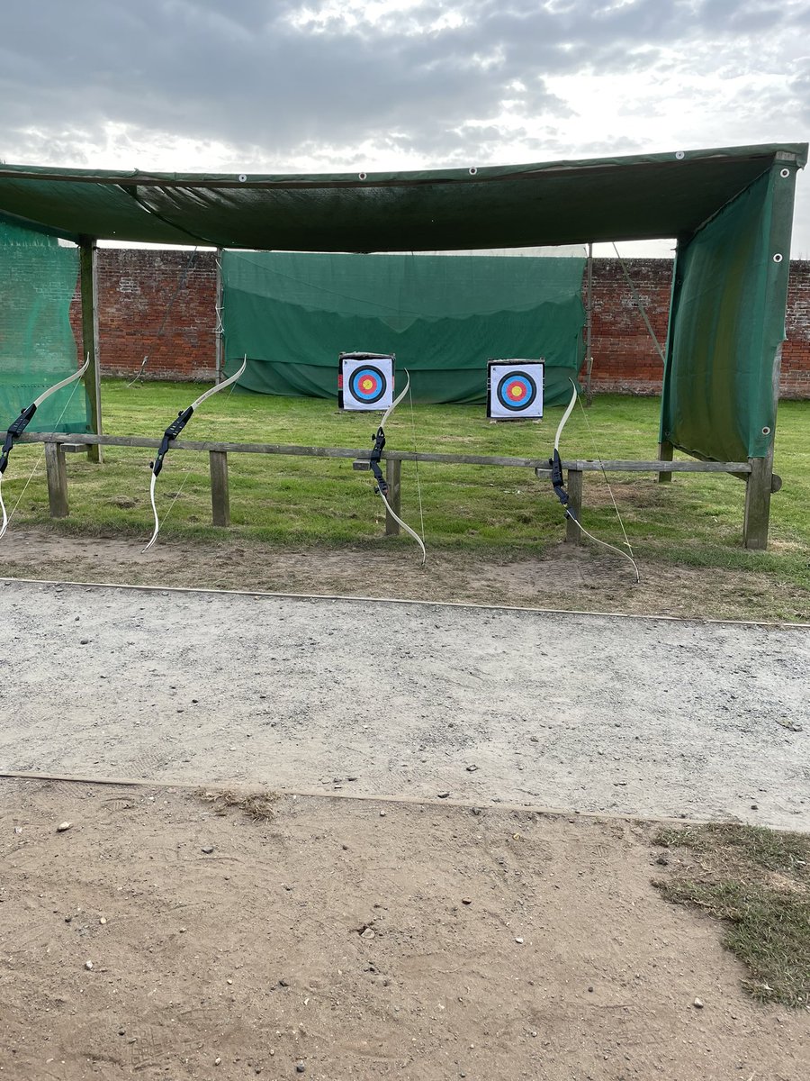 A busy morning, including abseiling and archery. Just refuelled with a scrumptious lunch. We are hoping the weather holds up this afternoon as it’s a bit cloudy! #PGL2023 #fingerscrossedfornorain