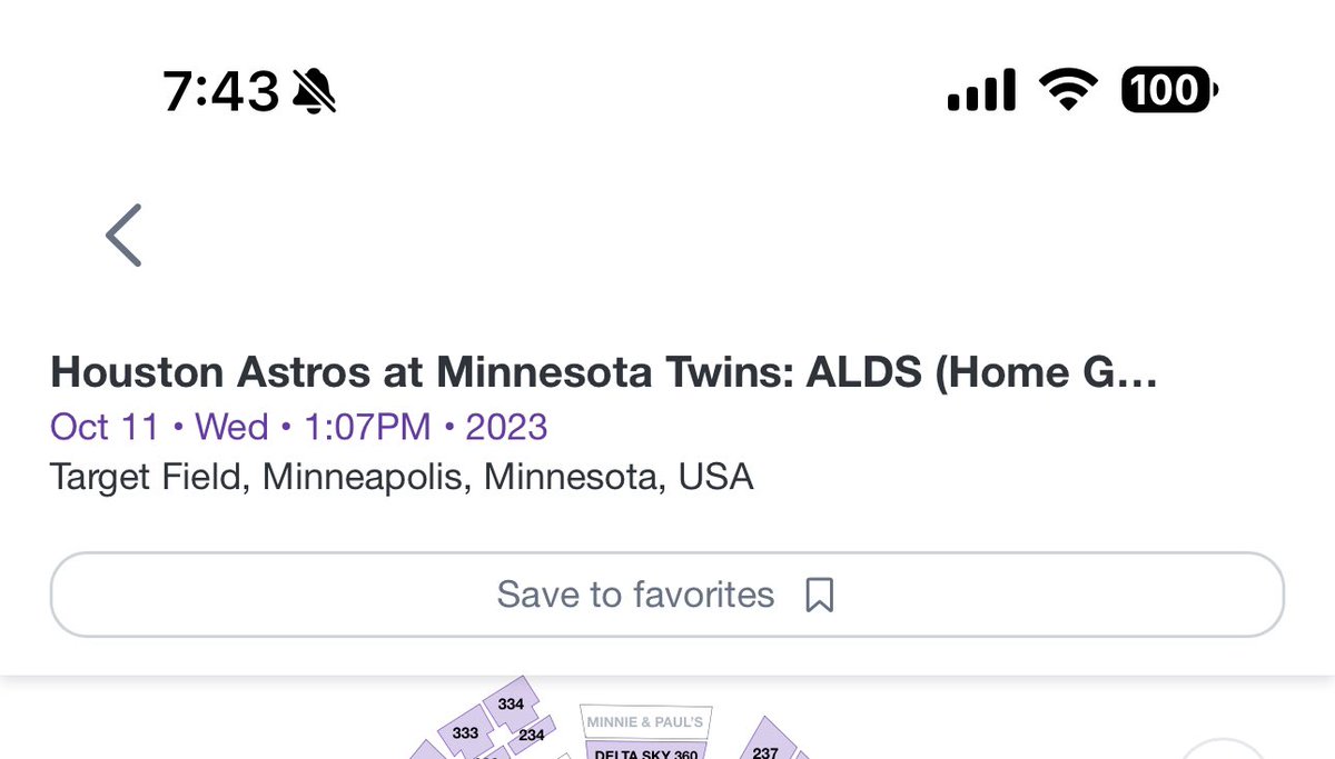 MLBcity's tweet photo. I think I figure out why @SeatGeek  took over @StubHub as the ticket provider of choice… it’s nearly 12 hours later and Stubhub still has the starting time of the @Twins game at 1:07- SeatGeek had it updated to 6:07 right away! https://t.co/nAh91ceBnS