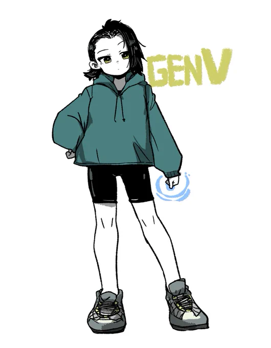 ジェン・ブイのジョーダン・リーがいい感じのキャラで良い。実写らんまっぽい。 #GenV 