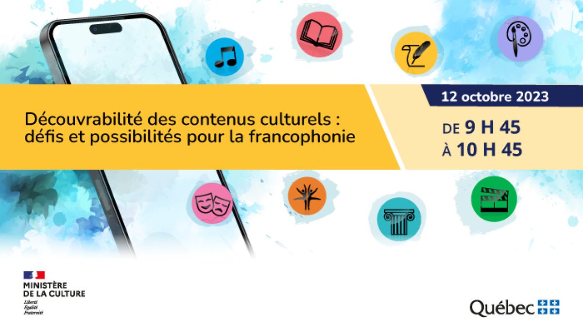 Fédération culturelle canadienne française (@infofccf) on Twitter photo Retrouvez notre collègue Sven Buridans à <a href="/PN_MTL/">Printemps numérique</a> pour le panel #Découvrabilité des contenus culturels : défis et possibilités pour la #francophonie.
Un enjeu pour la pérennité de #notreculture! Merci @mccquebec!
📆Réservez votre place pour le 12 octobre!👉 mtlconnecte.ca/2023-decouvrab… Retrouvez notre collègue Sven Buridans à <a href="/PN_MTL/">Printemps numérique</a> pour le panel #Découvrabilité des contenus culturels : défis et possibilités pour la #francophonie.
Un enjeu pour la pérennité de #notreculture! Merci @mccquebec!
📆Réservez votre place pour le 12 octobre!👉 mtlconnecte.ca/2023-decouvrab…