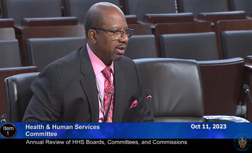 --HAPPENING NOW--

<a href="/MCDHHSDirector/">Montgomery County DHHS Director's Office</a> speaking at the annual review of HHS Boards, Committees &amp; Commissions.

To watch live ➡️ ow.ly/6JPv50PVxsH