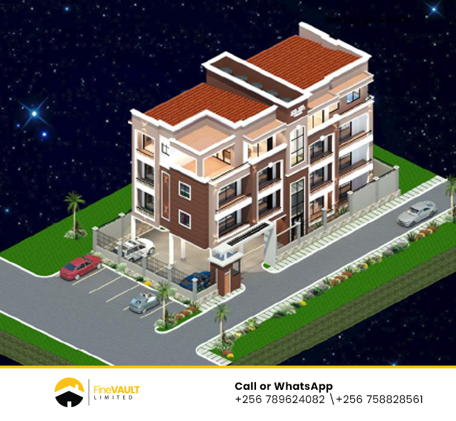 A luxury 4 level apartment designed to fit on a plot of 50*100.

Reach us on call/ WhatsApp on: +256789624082 or +256758828561.

#construction #homedesign  #homeownership  #architecture  #designandbuild #LandOwnership  #apartments  #apartmentdecor