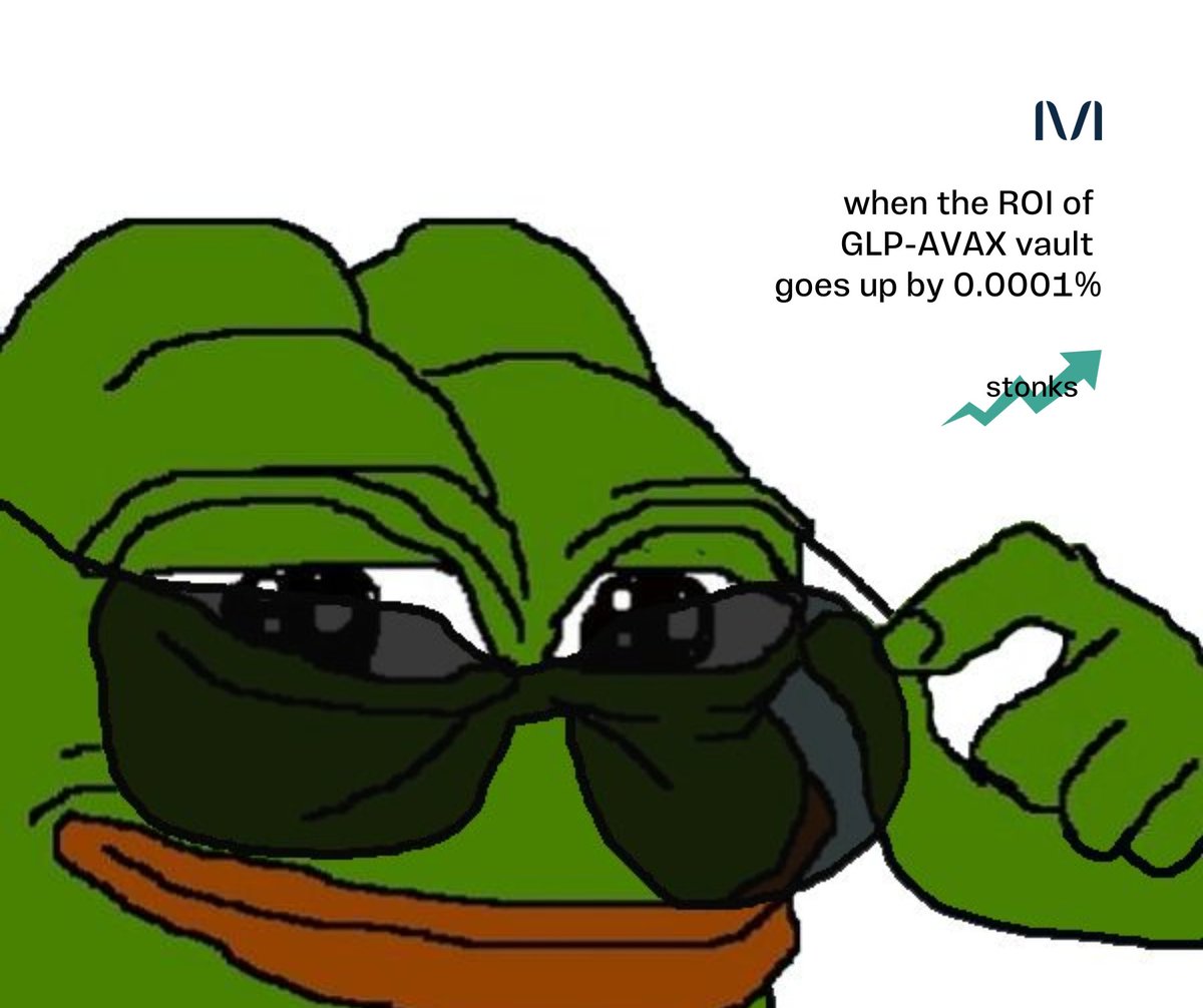 🐸🚀 GLP-AVAX Vault, now available in #Metavest App. 
🔗 metave.st/download

#GLP #AVAX #GMX #Web3