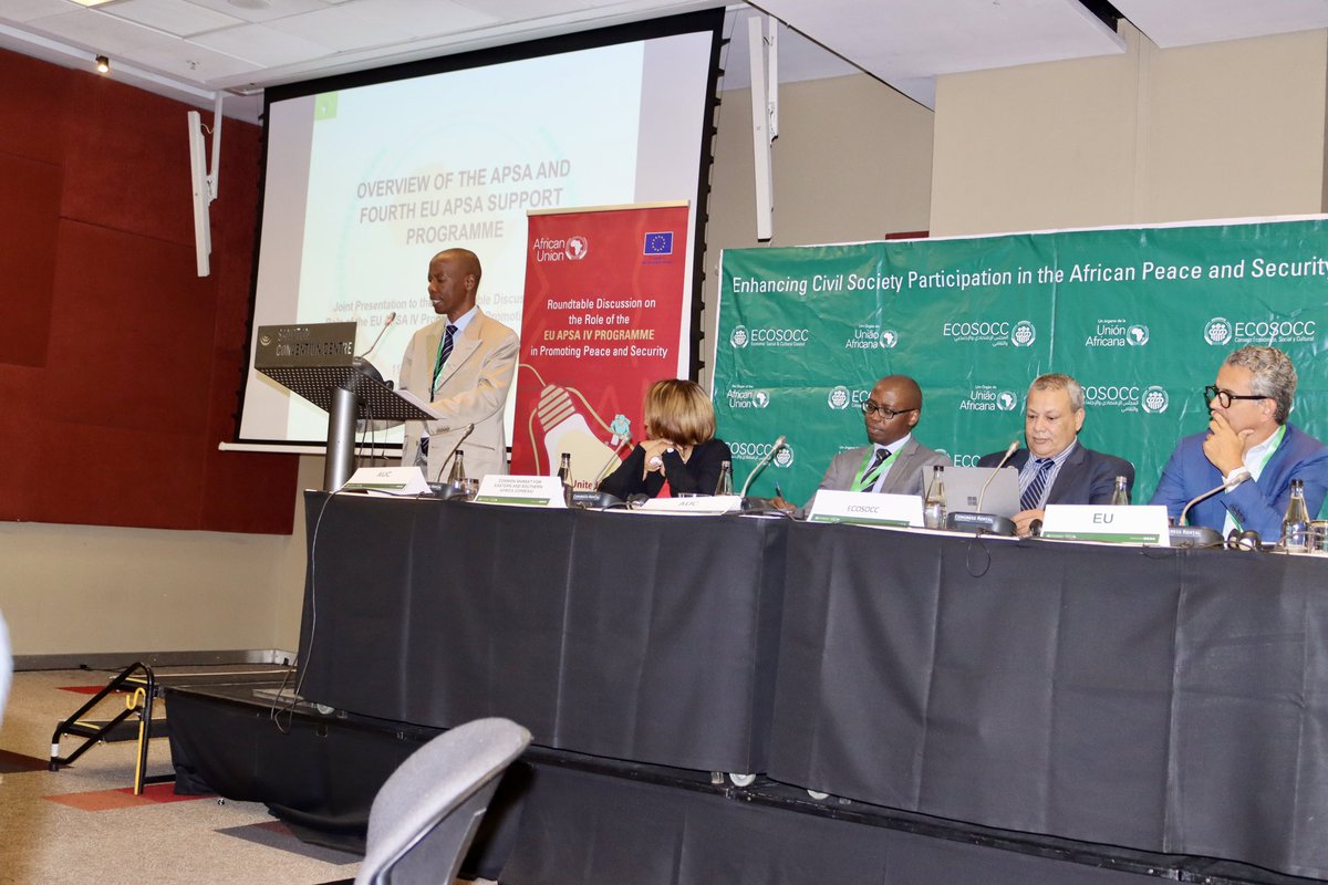 African Union ECOSOCC tweet media
