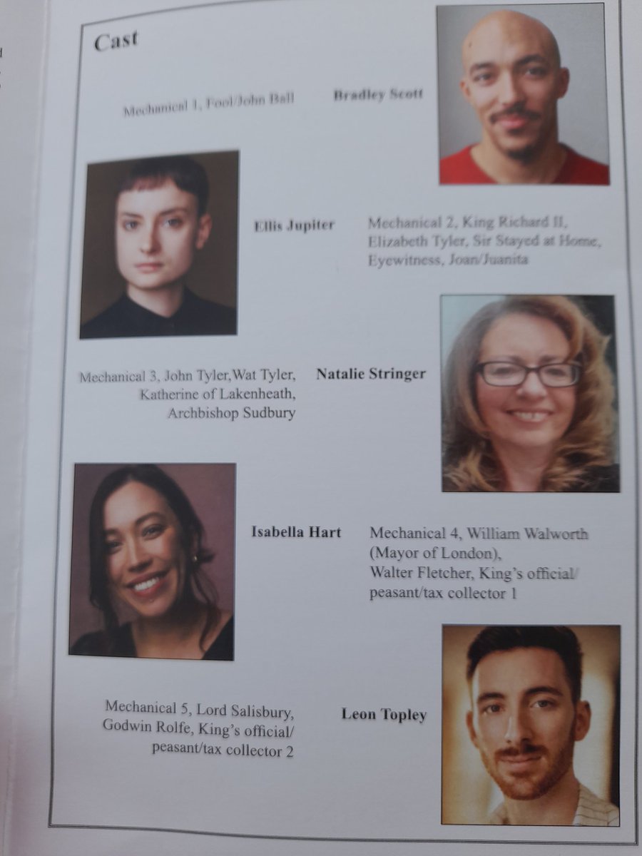 Gosh, only two more rehearsals until we have our opening show at @roseandcrownpub

#AndKatherineBrewed #theatre #rehearsals  #newwriting #peasantsrevolt #actor