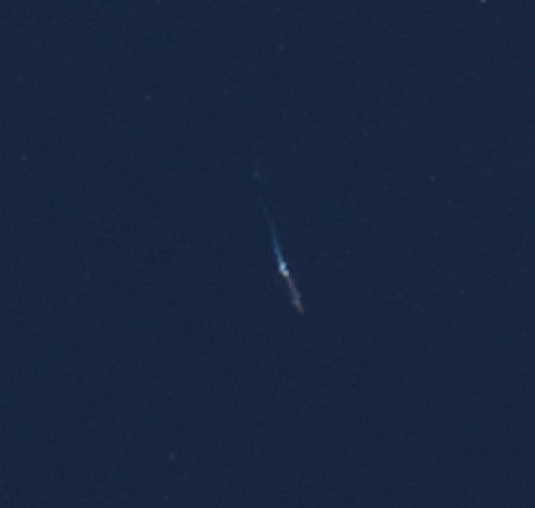 lobsterlarryliu's tweet photo. 2023.10.1, Satellite via @esa captures #USSRonaldReagan CVN-76 in the East China Sea #OSNIT https://t.co/XrMEqCBTYc