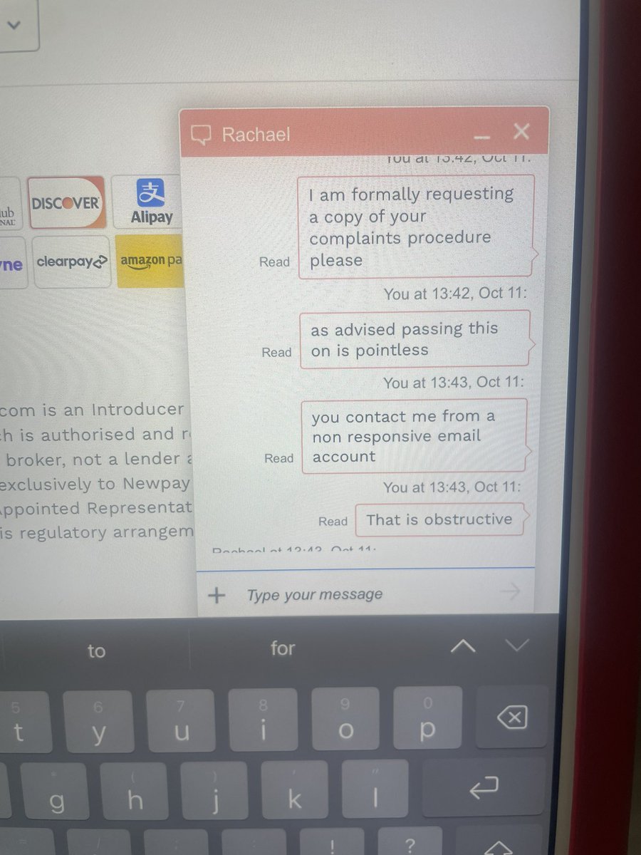 GriffithsSales's tweet photo. @LookfantasticCS I’ve attempted ANOTHER online chat. Apparently ur not able to provide me ur complaints procedure. All u can do is pass to ur investigations team to review who contact me via an email address I can’t reply to! Ur advising my damaged parcel wasn’t from u. See sender address. https://t.co/XfT6DObLGY