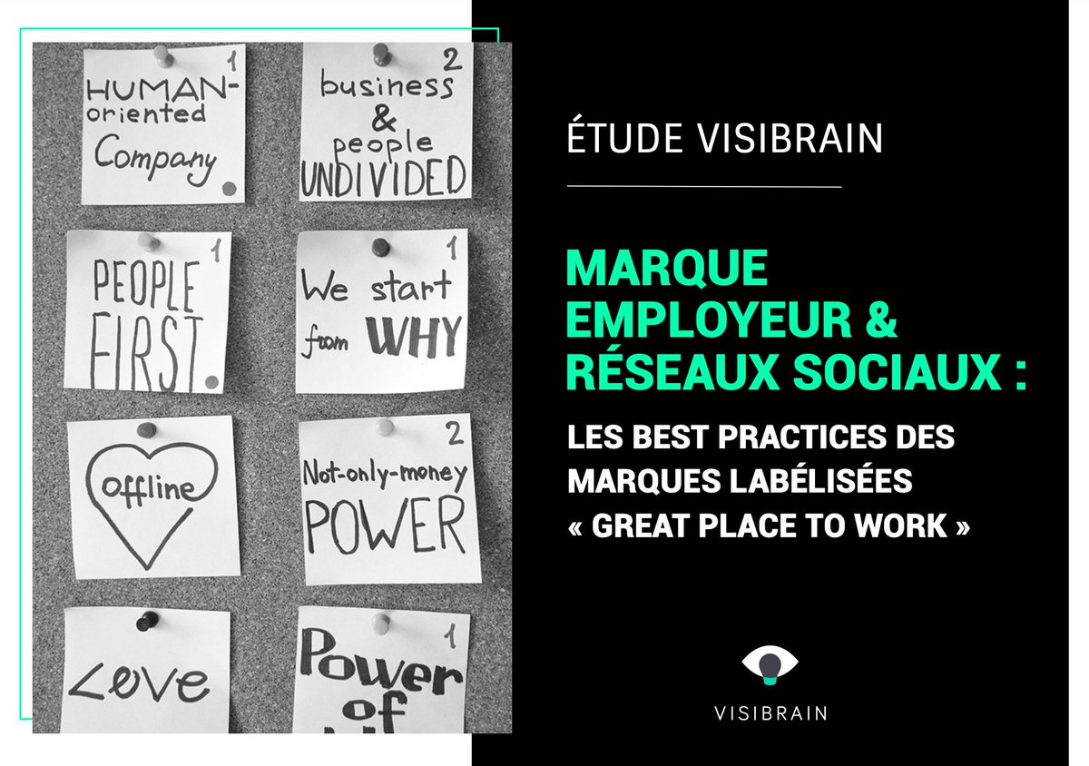 emiliemarquois's tweet image. #EtudeDuJour 📊 @visibrain vient de publier une nouvelle étude : "L'enjeu de la marque employeur sur les réseaux sociaux - Quelle stratégie adopter en tant que marque côté marque employeur ?" ⬇️

#SocialMedia #MarqueEmployeur