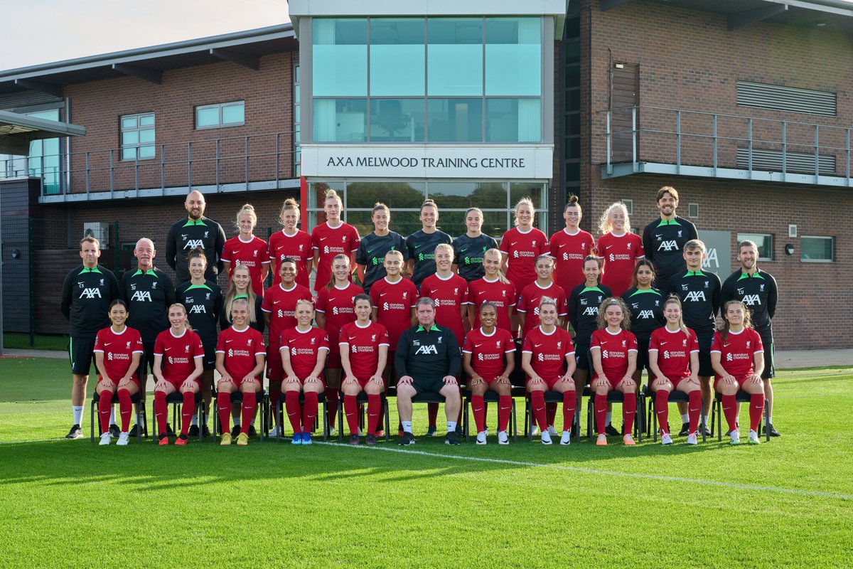 LiverpoolFCW's tweet photo. The Reds ✊🔴

Our official squad photo for 2023/24 📸 https://t.co/Ncs7niMhMj