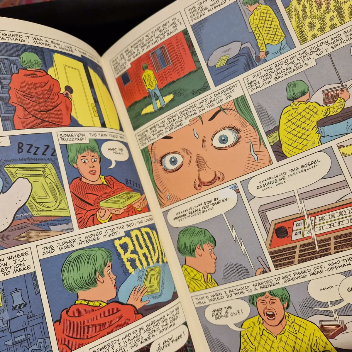 Daniel Clowes's MONICA out now! We Ship Worldwide! Big batch dispatched tomorrow. Order deets, more art & brief review from our Jonathan here page45.com/store/Monica-h… or on Instagram.