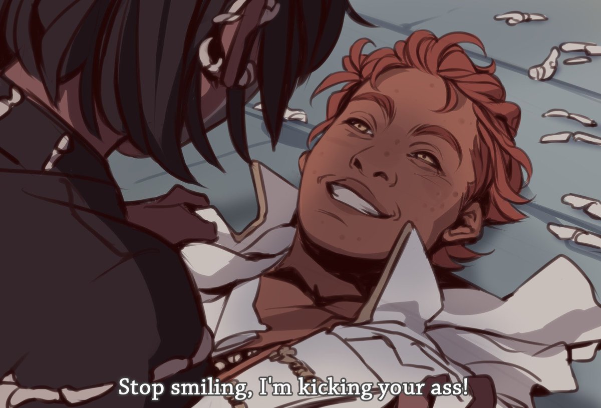 cutetanuki_chan's tweet photo. they're so back

redraw of a frame from 'Bottoms'
#thelockedtomb https://t.co/K2SjwUO29z