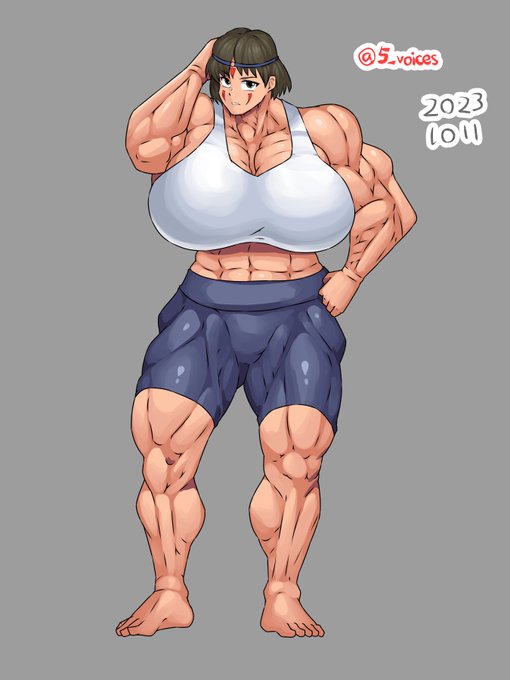 ポートレボディビル模写。Pixiv依頼の練習。 