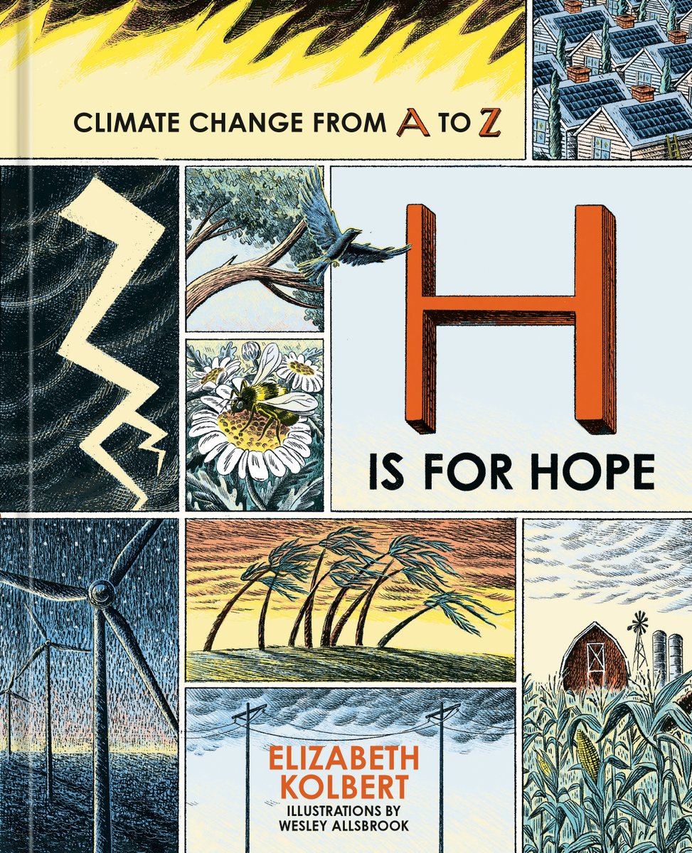 I’m thrilled to announce my upcoming book 'H Is for Hope,' an exploration of climate change and the uncertainties of our future in 26 alphabetical essays--beautifully, hauntingly illustrated by Wesley Allsbrook. Available 3/26 and for preorder now!