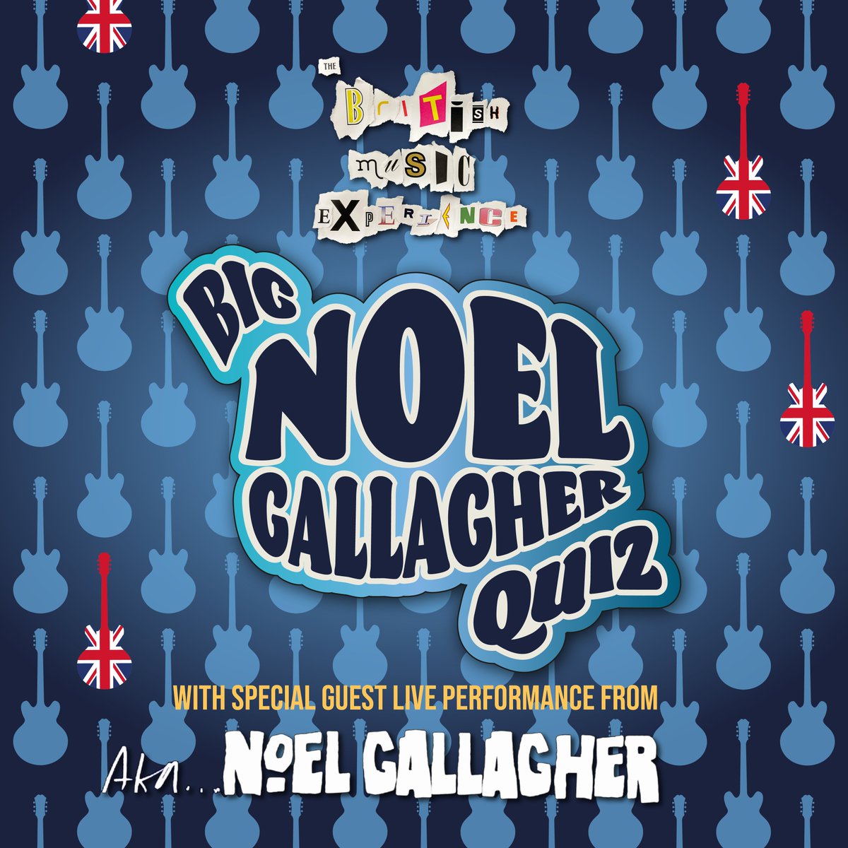 We're hosting a Big Noel Gallagher Quiz on 29/11 with live music from @AKANoelG and great prizes - including tickets to see The Chief himself at M&S Bank Arena! britishmusicexperience.com/noelgallagherq…