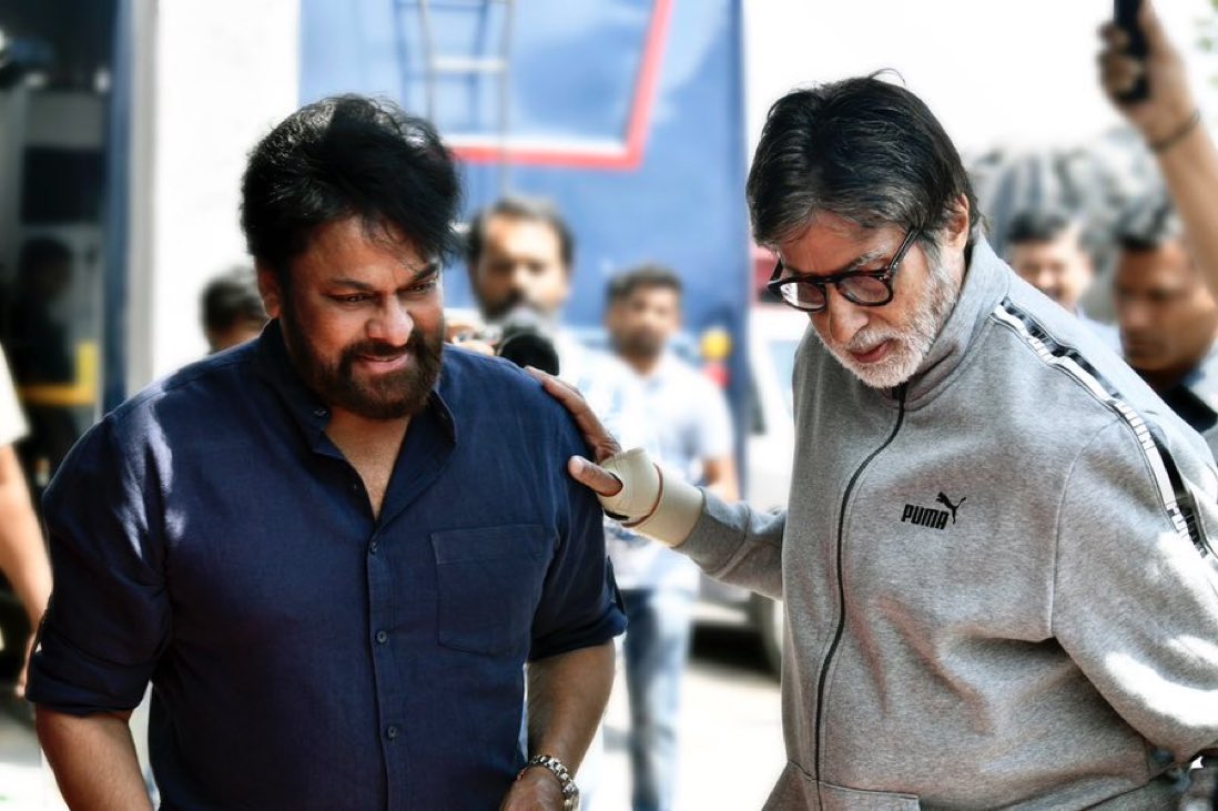 Boss @KChiruTweets will meet @SrBachchan ji Virtually today on KBC show.

#AmitabhBachchanBirthday 
#MegaStarChiranjeevi 
#HBDAmitabhBachchan 
#HappyBirthdayAmitabhBachchan