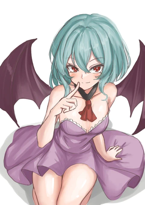今日のお絵描き東方 レミリア 