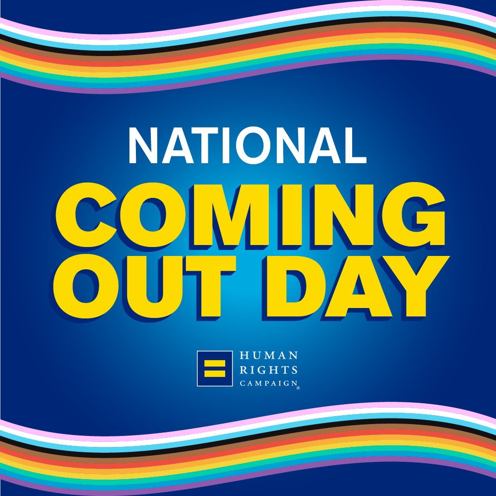 Coming out can be a big moment for anyone identifying as LGBTQ+.

On #NationalComingOutDay and everyday, learn how to support one another; whether it's at home, within your community or at work, we have tips for everyone to feel supported. comingout.day 🏳️‍🌈🏳️‍⚧️