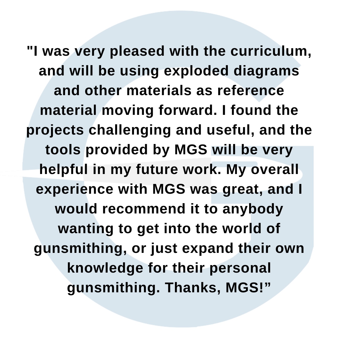 🥁 Drum roll please. . . 🥁 Meet Peter Hay💪😎⁠
⁠
Read his full story here: l8r.it/Epd4

#gunsmithing #gunsmith #tradeschool #gunrepair #2a #studentspotlight #firearm #advancedgunsmith #gunenthusiast #gunsmithlife #firearmenthusiast #apprenticeship #customization