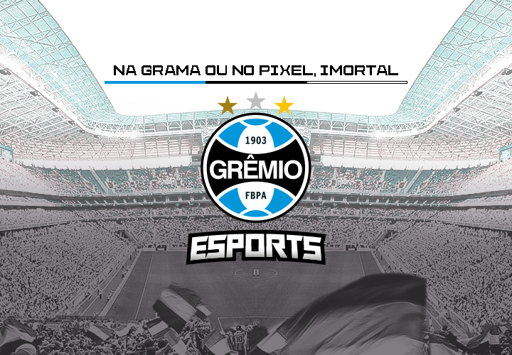 Gremio's tweet photo. GRÊMIO 🫱🏾‍🫲🏿 ESPORTS! A partir de hoje, nosso Tricolor também está representado nos games. O novo time de esportes eletrônicos do Clube já vai estar presente nas disputas das primeiras competições do EAFC no Playstation 5. Vamos, Imortal!

📲 Detalhes em https://t.co/iDTPJYmFkg https://t.co/Loq46Iu0Vq