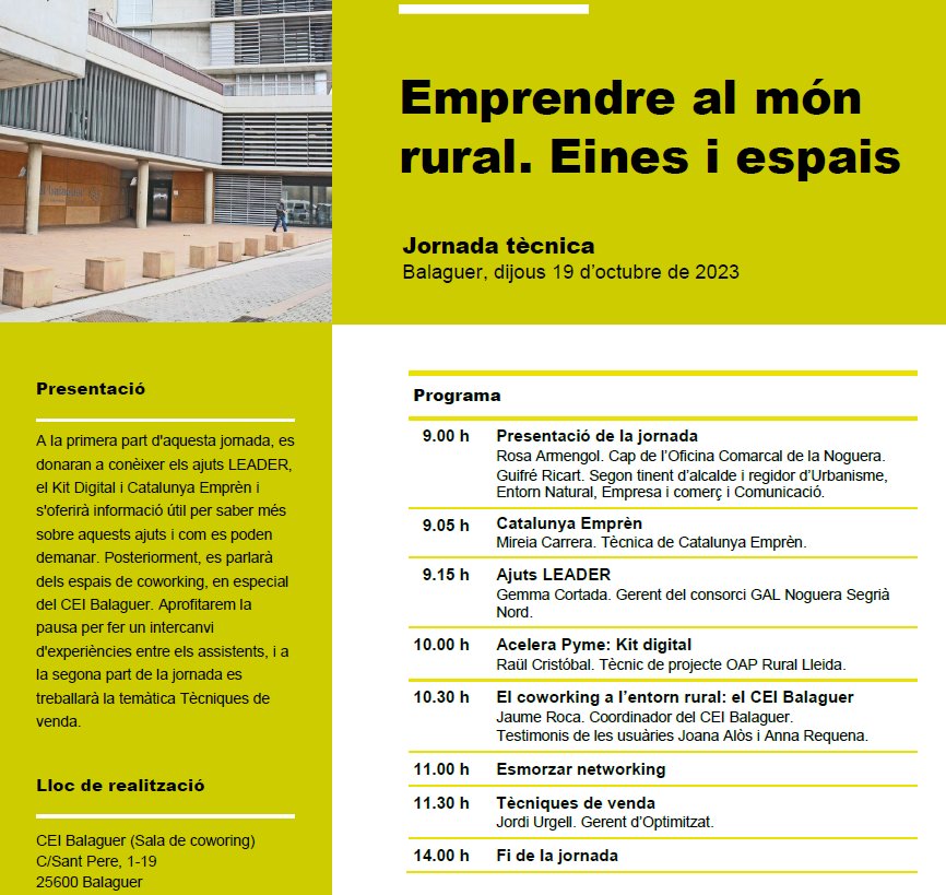 LEADER Noguera Segrià Nord tweet media