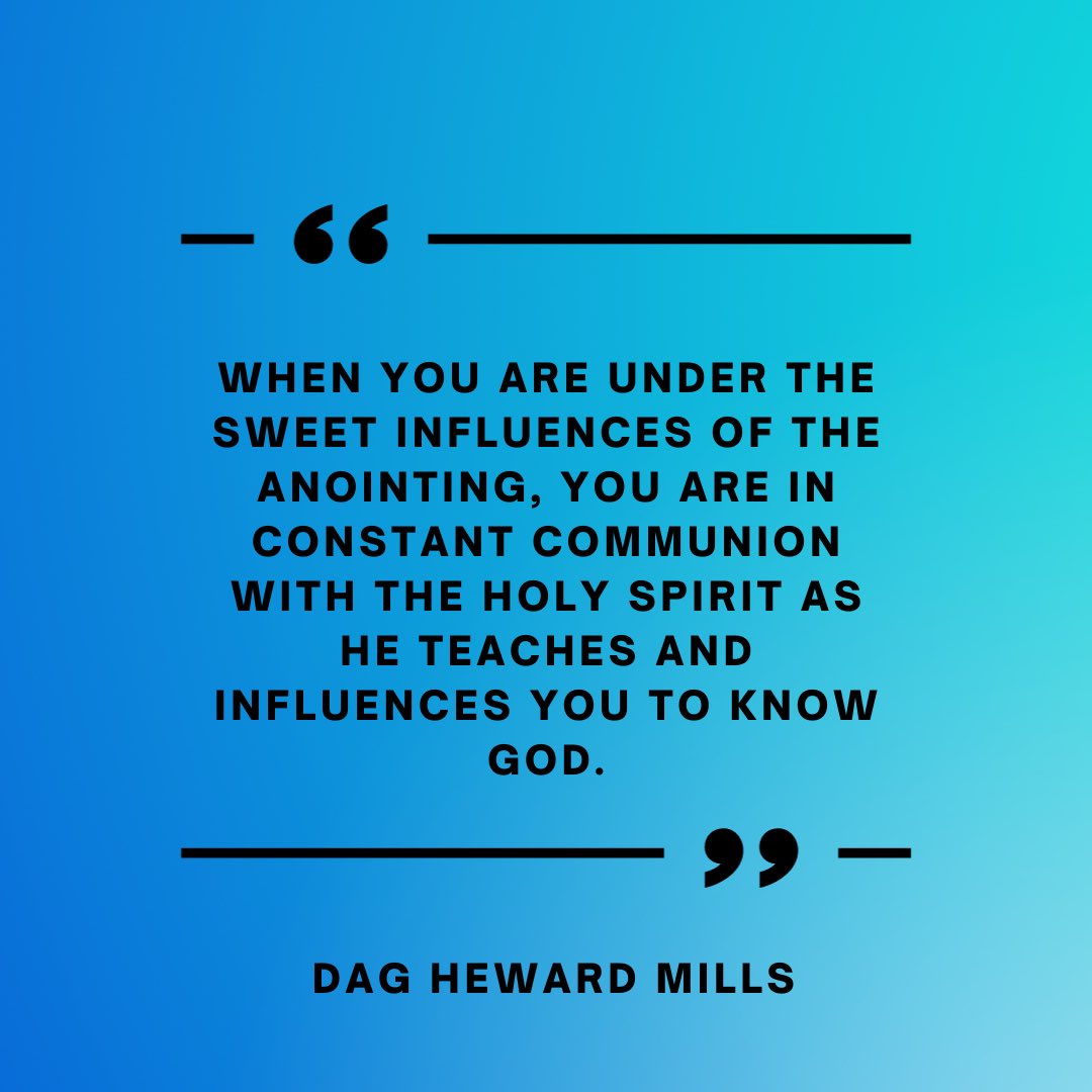 Make a decision today to be under the influence of the Holy Spirit. 
#thesweetinfluencesoftheanointing #dhmm #books