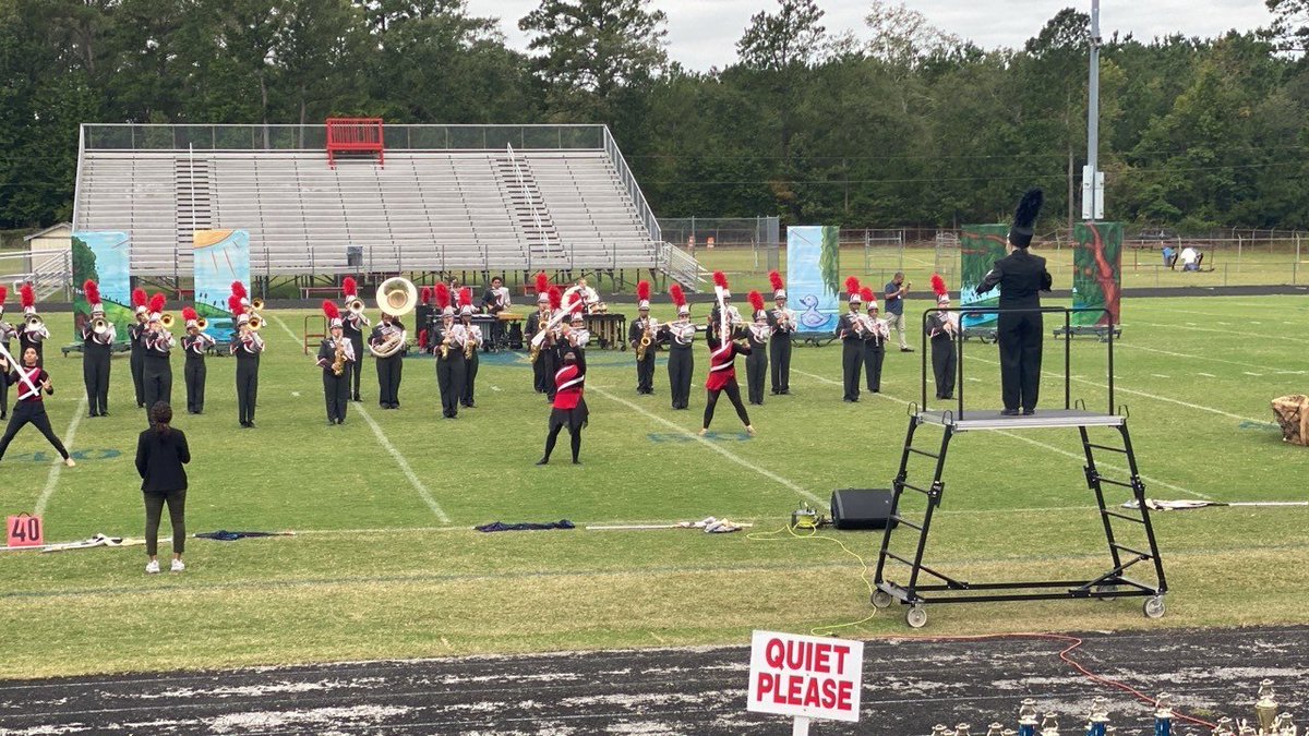 RolesvilleRams's tweet photo. Looking for something to do Homecoming weekend? Consider joining the Rolesville Marching Band as we host the 2nd Annual Marching Ram Invitational, with 9 other high school bands attending,  on Saturday, the 14th. https://t.co/a9k7jDevwJ