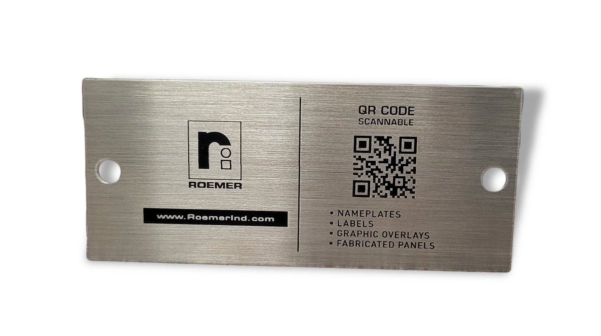 Roemerind's tweet photo. At Roemer, we understand the importance of marketing your industrial products. We offer QR code metal #tags as a quick and easy way to connect your customers with the information they need. https://t.co/1XteLsIorr
#custommetaltags #QRcodetags #RoemerIndustries #industrialtags https://t.co/8OGQSGgybA