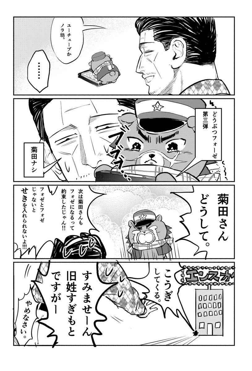 muzimanga's tweet photo. フォゼになって欲しいノラ坊（菊杉） https://t.co/8VV0vzn8Sp