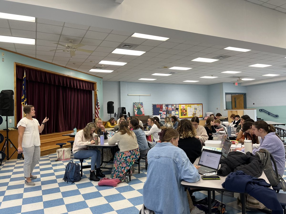 I love the partnerships between <a href="/WataugaSchools/">Watauga County Schools</a> &amp; <a href="/AppstateRCOE/">AppState RCOE</a>. This morning, <a href="/appstate/">Appalachian State</a> students delivered <a href="/letterland/">Letterland</a> intervention lessons with <a href="/covecreekschool/">Cove Creek School</a> students, they followed up with a class session to reflect on and learn from their experiences.  #WeAreWatauga