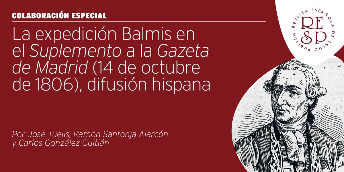 RESaludPublica's tweet photo. 📜 La Gazeta de Madrid publicó un Suplemento el 14 de octubre de 1806 dando noticia de la llegada y recepción al Director de la Real Expedición Filantrópica de la Vacuna, Francisco Xavier #Balmis, por parte del Rey Carlos IV. https://t.co/Ip4mJb6KpK