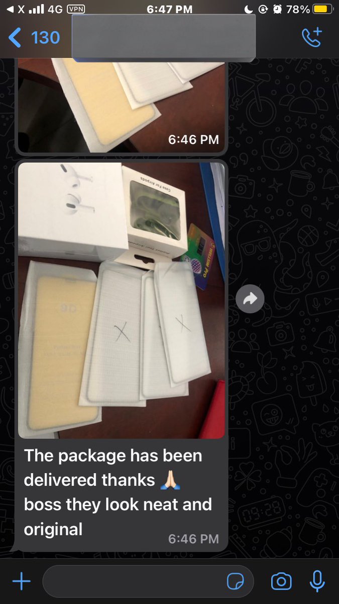 JL_Electronics1's tweet photo. Thank you so much for trusting JL ELECTRONICS GADGETS, our task is simple thus to deliver to the highest standard. Admin went extra tamupasa nama screen protector ya free 😂💪🏾
🚨BUSINESS MUST CONTINUE https://t.co/RkIm8QbxPi